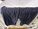 速比涛（Speedo）泳裤男时尚动感舒适高弹专业训练速干五分及膝泳裤 黑/灰色 38 实拍图