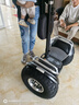 德玛睿M12 电动代步体感智能折叠越野腿控平衡车成人平行车带扶手长续航 黑色80公里-手控 实拍图