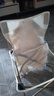 户外折叠椅月亮椅便携钓鱼凳子户外懒人椅导演椅沙滩椅摆摊 39特大号折叠椅【白色】 实拍图