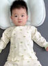 优奇新生婴儿分体套装纯棉宝宝秋衣秋裤初生儿两件套满月服婴儿睡衣 实拍图