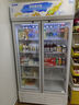 歌矩 饮料柜展示柜冷藏商用风冷无霜保鲜柜冰柜大容量纯铜管直冷风冷超市玻璃门冰箱立式啤酒柜 双门下机基础款【直冷省电】 实拍图
