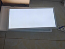 雷士照明（NVC）led集成吊顶灯铝扣板平板灯嵌入面板灯雾银24W白光  300*600 雾银 实拍图