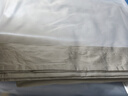 康尔馨五星级酒店床品A类60支纯棉贡缎简约四件套全棉被套 灰色1.5米床 实拍图