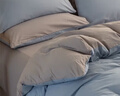 安睡宝（SOMERELLE）全棉床上四件套纯棉 简约床单款床上用品被套200*230cm1.5/1.8米 实拍图