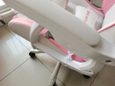 椅品汇（yipinhui）电竞椅舒适人体工学椅 久坐不累电脑椅 宿舍休闲可躺椅坐姿可调 【二代|135°可躺】樱花粉+三级气杆+搁脚 尼龙脚-承重350斤 实拍图