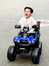 看宝贝儿童电动车儿童车电动款玩具车大号可坐人儿童电动汽车沙滩车 标配蓝|双驱+12V4.5 实拍图