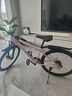 凤凰（Phoenix）山地女式男士学生青少年成人变速宽胎越野城市公路赛单车自行车 条轮粉【钢架/全竞速轴承】上门安装 26寸27速【建议160-188cm】 实拍图