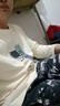 JEANSWEST LIFE真维斯纯棉长袖t恤男重磅亲肤圆领内搭潮牌外穿衣服青少年打底衫T 实拍图