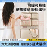 巴迪高旅行收纳包袋衣服便携式内衣内裤出差旅游用品防水分装袋 白色 实拍图