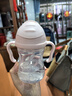 贝博士澳洲儿童重力吸管水杯 吸管杯 重力水杯浅粉色 240ml 实拍图