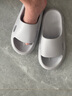 朴西拖鞋男士夏季外穿2025新款室内家居防滑防臭踩屎感大码凉拖鞋男款 岩石灰 【除臭无味】 46-47 实拍图