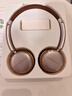 勒姆森耳机头戴式无线蓝牙耳机主动深度降噪超长续航低延迟高音质高颜值app智联复古时尚美拉德穿搭耳机 烟云棕 APP智联+38dB深度降噪++高颜值百搭单品 实拍图