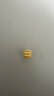 赛菲尔足金999.9十二生肖蛇金豆黄金投资金块生肖金条 生肖牛 约1克 实拍图
