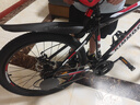 金武端自行车成人山地车公路赛车单车骑行变速超轻越野中学生初中青少年 顶配版-辐条轮-黑红色 24寸24速 实拍图