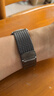 竞技者适于华为手表GT6/GT5表带GT4/GT3/GT2/watch5/watch4/Pro磁吸金属不锈钢手表带男款高级编织46/48 钛灰黑-编织链式22mm接口 实拍图