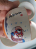 大号草木灰陶瓷主人杯单杯羊脂玉白瓷茶具青花品茗杯家用茶杯定制 草木灰-腾龙【主人杯150ml1只 实拍图
