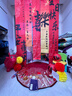 抓周道具全套男女龙宝宝周岁生日布置抓阄用品+中式条幅+地毯 实拍图