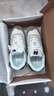 新百伦品牌运动鞋子男女鞋休闲轻便秋冬网旅游情侣复古N字574百搭跑步鞋 n574米灰藏青   37 实拍图