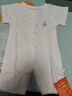 贝瑞加（Babyprints）婴儿衣服2件装新生儿连体衣短袖宝宝哈衣纯棉薄款爬服 粉黄73 实拍图