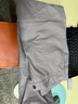 啄木鸟（TUCANO）休闲裤男士夏季商务棉质直筒修身纯色百搭长西装裤男装 浅灰31 实拍图