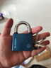 梅花（BLOSSOM）挂锁 铜芯铁锁 室内外大门仓库锁具BC2963蓝色60MM 实拍图