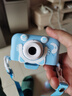 活石（LIVING STONES）儿童相机照相机7-14岁3-6高清数码拍照玩具女孩生日礼物12岁 蓝128G丨9600w双摄+全包硅胶 学生迷你相机新年礼物儿童节给女生 实拍图