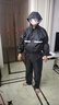 乐优佰易 反光成人雨衣套装分体式 C牛津布单帽檐 L 防暴雨含雨裤骑车交通 实拍图