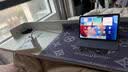 升降桌电脑桌跨床桌实木书桌可移动床上桌床尾小桌子长条桌子 白面白架带挡板 普通升降实木板 安装费（单拍不发） 实拍图