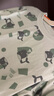 童泰（TONGTAI）宝宝秋衣套装夏季纯棉婴儿内衣儿童睡衣秋裤家居服提花绿色110cm 实拍图