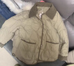 坦博尔轻薄羽绒服女小香风小个子穿时尚百搭短款翻领外套TD236266 奶茶棕 XL 175/96A(建议体重150-170斤) 实拍图