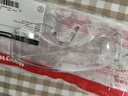 霍尼韦尔（Honeywell）防冲击护目镜骑行骑车防飞溅透光防护镜 防雾防飞沫轻便防风平镜 实拍图