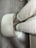 美的（Midea）暖脚神器取暖器家用电暖器办公室桌下速热包裹锁温艾草按摩暖脚宝NPT200A 白色 实拍图