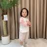 巴帝巴帝童装男童长袖上衣春秋款纯棉婴幼儿童t恤打底衫舒适休闲百搭衣服 实拍图