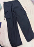 Homlean美式机能伞兵工装裤男春夏宽松小众阔腿休闲登山长裤S6603黑色M 实拍图