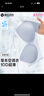 草本初色内衣女无痕无钢圈大胸显小胸聚拢百搭无痕背心式运动文胸 蓝色 XL 实拍图