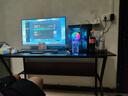 汤能优品电脑桌台式家用电竞游戏桌简约卧室书桌办公学习桌学生写字小桌子 单桌-耀黑140*60【C型加固钢架】 实拍图
