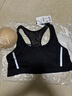 骆驼（CAMEL）运动内衣女跑步瑜伽健身外穿背心文胸 J0S1QL9905 黑色 XXL 实拍图