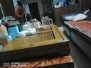 TANGFENG实木茶盘功夫茶具套装家用简约储水抽屉式托盘不锈钢茶台茶几单盘 鱼莲配不锈钢茶盘 实拍图