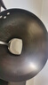 福言记章丘传统老式炒锅无涂层铁锅炒菜锅家用圆底燃气灶锅具适用 32cm无耳炒锅（单锅） 32cm 实拍图
