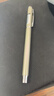 得力（deli） 金属中性笔重手感高颜值签字笔碳素黑水笔激光刻字姓名广告年会礼物奖品企业定制logo S82金属银（免费定制） 实拍图