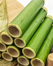 大海边 天然竹筒粽子模具批发新鲜竹筒蒸饭筒罐商家用竹子定制劈开摆摊 顶出款内径3.3-3.7(六个装) 实拍图