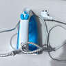 苏泊尔（SUPOR）电熨斗家用小型电熨斗手持熨烫机1500W大水箱蒸汽熨斗手持挂烫机烫衣机年货团购 浅蓝色 实拍图