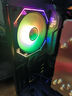 EVESKY  棱镜4代PRO机箱风扇水冷12CM机箱风扇正反向无线拼接ARGB神光同步PWM温控棱镜6pro电脑风扇 棱镜5代PRO黑色正向风扇(5V三针接口) 实拍图