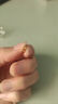 御邪黄金转运珠足金999路路通光面金珠手串串珠手链七夕情人节礼物 3毫米特供金珠两颗 实拍图