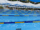 速比涛（Speedo）Edge日本进口精工游泳镜高清防水防雾泳镜游泳装备 白/粉/紫 实拍图