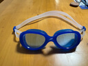 速比涛（Speedo）经典Futura可调高清防水防雾柔软舒适儿童泳镜男女通用 透明/蓝色 实拍图
