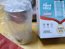 富光双层玻璃杯商务泡茶杯子大容量耐热办公水杯过滤带把银色320ml 实拍图
