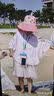 Kocotreekk树儿童防晒帽防紫外线大帽檐夏宝宝遮阳帽男童女童渔夫太阳帽子 实拍图