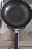 珍珠生活日本进口健康无涂层铁锅加厚1.6mm高纯铁平底炒锅30cm 实拍图