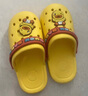 B.Duck小黄鸭童鞋儿童拖鞋男童透气洞洞鞋女童卡通家居鞋0955黄色32 实拍图